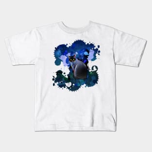 Color Blast Cat Kids T-Shirt